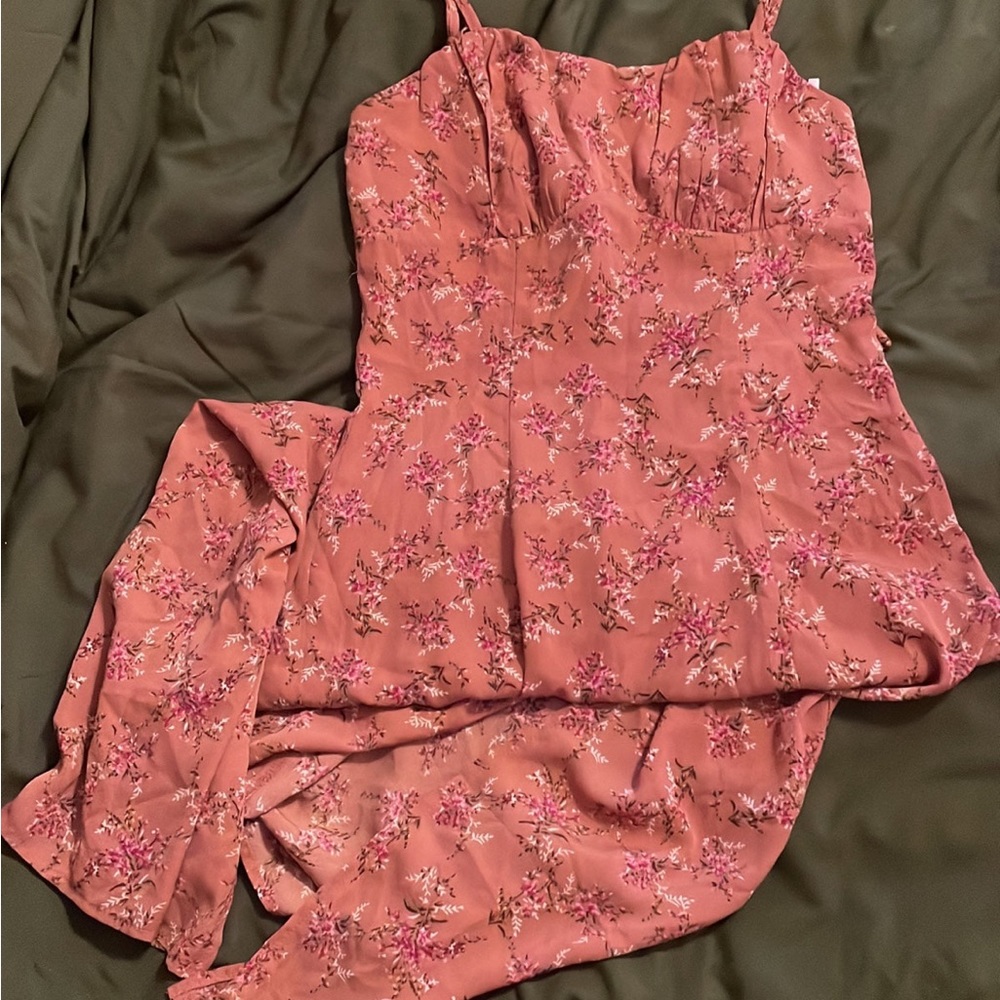 Shein tie top maxi dress